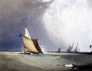 Yachter til sjøs, slutten av 1800-tallet