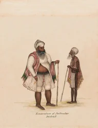 ? Zemendars of Jullundur District ?, 1850 ca