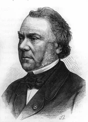 portrait of Claude - Alphonse Delangle. 1797-1869 French magistrate and minister.