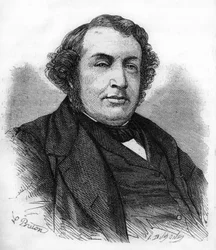 portrett av Ernest Picard. Fransk politiker (1821 til 1877).