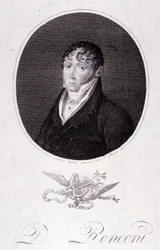 portrett av den italienske tenoren Domenico RONCONI