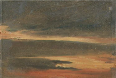 Skyer ved solnedgang
