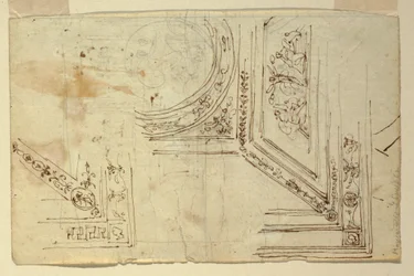 Tegning, takdekorasjoner, 1810–1820