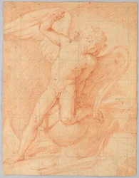 Tegning, Amor, 1650–1700