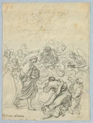 Tegning, Jomfru Marias død, 1600- og 1800-tallet