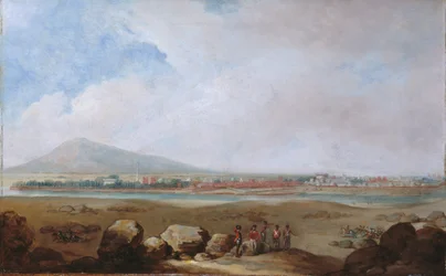 En utsikt over Seringapatam, 1791 ca