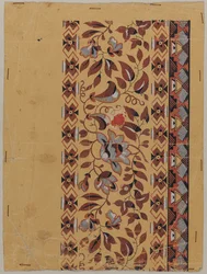 Designtegning, tidlig på 1800-tallet