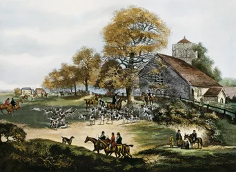 Revejakt i Surrey, Storbritannia