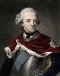 Frederick II av Preussen (1712-1786) - Frederick II Frederick Den Store 1712-1786 - gravering - 1800-tallet