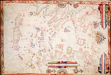 Gresk øygruppe, ca. 1620 (vellum)