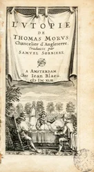 Illustrert frontispice av den fransk oversatte boken "" L
