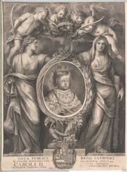 Spanias konge Karl II (trykk)