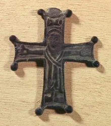 Ridderkors fra det første korstoget (1096-1099). Paris, Nasjonalmuseet for middelalderen, Clunybadene