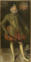 Le duc Adolphe de Holstein Gottorp - Portrett av hertug Adolf av Holstein-Gottorp (1526-1586), Anonym . Olje på lerret