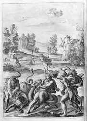 Ovid (Ovidius) - illustrasjon til bok 15 - (P. Ovids Metamorphoses of the Night