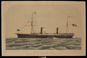 Pacific Mail Steam Ship Companys damper John L Stephens