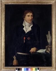 Portrett av Alessandro Verri, bror til Pietro Verri (1728 - 1797). Anonym. 18. århundre. Villa Sornani i Zürich.