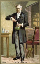 Portrett av Bouchardat. 1800-talls kromolitografi.