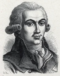 Portrett av Elie Guadet (1758-1794), fransk revolusjonær.