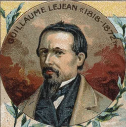 Portrett av Guillaume LEJEAN (1824-1871) Bokstavens mann, geograf-reisende.