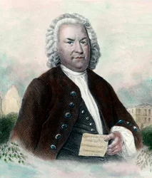 Portrett av Jean Sebastien Bach (Johann Sebastian Bach