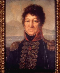 Portrett av Joachim Murat (1767 - 1815). Anonymt maleri tidlig på 1800-tallet. Museo Napoleonico i Roma