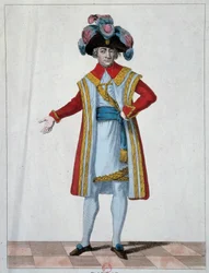 Portrett av Paul Barras (1755-1829), medlem av hovedstyret.