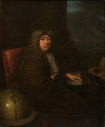 Portrett av Samuel Pepys ca. 1673, ukjent kunstner (maleri)