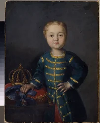 Portrett av tsaren av Russland Ivan VI Antonovich