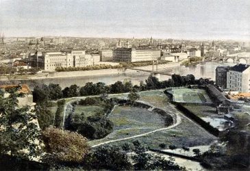 Praha, generelt syn, slutten av 1800-tallet