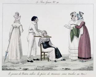 Saltimbanque: stafettpinnen - i "" Den gode sjangeren"", deb. 1800-tallet