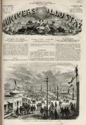 Festen 15. august 1867 på Trocadero i Paris - Det berømte universet i 1867