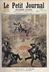 Morderen Clément Decoux blir offer for sitt forsøk på angrep mot Émile Vuillemin (1822-?), direktør for Aniche-gruvene, som 4. august feirer sitt femtiårsjubileum som leder for kullproduksjonen