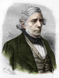 portrett av Victor Cousin. Fransk filosof (1792 til 1867).