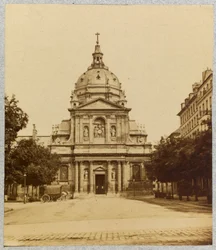Fasade på Sorbonne-kapellet, Paris, ca. 1875-1925