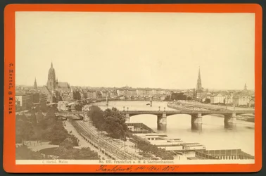 Tyskland, Hessen, Frankfurt am Main og Sachsenhausen, utgitt av C. Hertel, Mainz