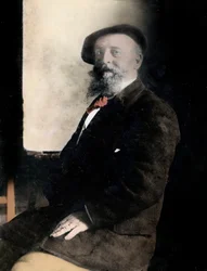Portrett av Alfred Sisley (1839-1899) -