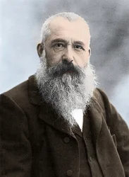 Portrett av Claude Monet (1840-1926), fransk maler.