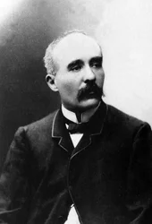 Portrett av Georges Benjamin Clemenceau (1841-1929), journalist og politiker.