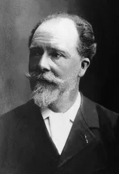 Portrett av Pierre Paul Leon Glaize (1842-1932), fransk maler.