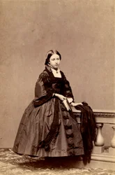 Portrett av prinsesse Helena av England, fremtidig prinsesse av Schleswig-Holstein