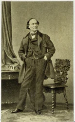 Portrett av Robert Houdin i 1855 (fransk magiker på 1800-tallet)