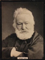 Portrett av den franske forfatteren Victor Hugo (1802–1885)