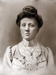 portrett av Henriette Brull, moren til George Simenon.