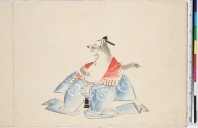Album med Ichiryusai Hiroshiges skisser