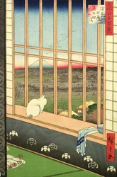 Asakusa Rice Fields under festivalen til Cock fra serien 