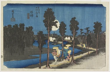 Skumringsscene, Numazu, ca. 1833