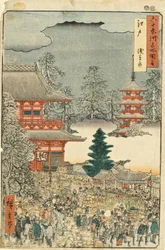 Edo, marked i Asakusa