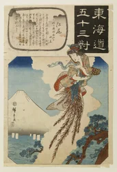 Femti-tre par langs Tōkaidō-veien