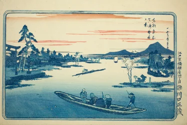 Sen vår på Massaki (Massaki boshun no kei), fra serien "Famous Views of the Eastern Capital (Toto meisho)"